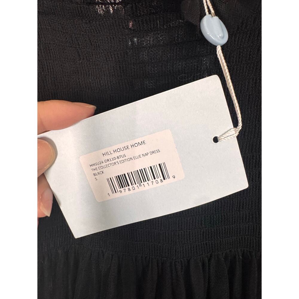 Hill House Home The Collector’s Edition Ellie Nap Dress Black Tulle Maxi Dress S - Picture 9 of 11